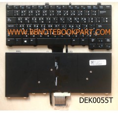 Dell Keyboard คีย์บอร์ด Latitude   E7440 มีไฟ Back Light  ภาษาไทย อังกฤษ